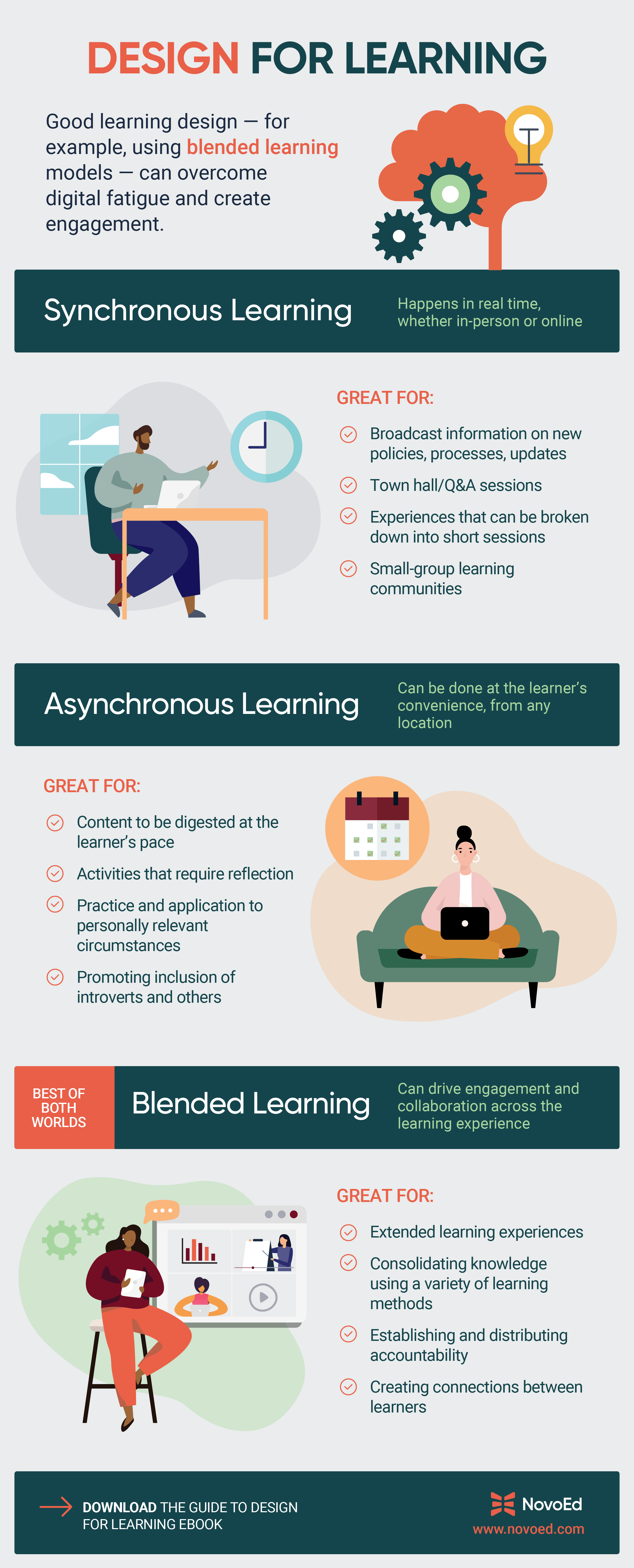 learning infographic design