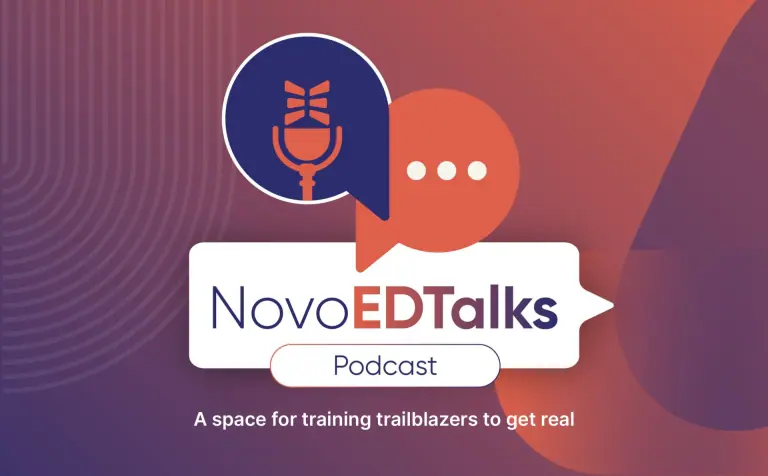 NovoEDTalks Podcast Graphic