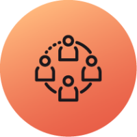 Collaboration and Peer Learning icon