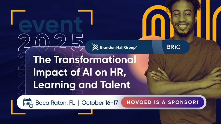 Brandon Hall Impact of AI Summit Promo Banner